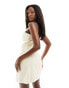 Фото #4 товара Kaiia tailored bandeau mini dress in cream