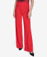 ფოტო #1 პროდუქტის Women's Easy Mid-Rise Pull-On Wide-Leg Pants