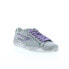 Фото #3 товара Diesel S-Leroji Low X Y02973-P4791-H9227 Mens Silver Sneakers Shoes