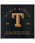 ფოტო #3 პროდუქტის Men's Marcus Semien Black Texas Rangers 2023 World Series Champions Name and Number T-shirt