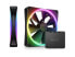 Фото #17 товара NZXT F140RGB Duo - 140mm Dual-sided RGB Fan - Twin Pack (Black) w/RGB Controller