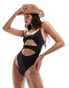 Фото #4 товара Boux Avenue Florence cut out swimsuit in black