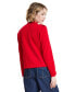 ფოტო #2 პროდუქტის Women's Cropped Ottoman Band Jacket