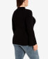ფოტო #3 პროდუქტის Plus Size Zoe Long Bell Sleeve Sweater