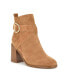 ფოტო #1 პროდუქტის Women's Needyou Round Toe Block Heel Dress Booties