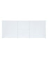Фото #3 товара Gallegos Dining Table, White High Gloss Finish