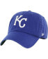 Фото #3 товара Men's Royal Kansas City Royals Sure Shot Classic Franchise Fitted Hat