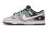 【定制球鞋】 Nike Dunk Low 解构鞋带 GAMEBOY 像素怪兽 特殊鞋盒 低帮 板鞋 GS 绿黑灰 / Кроссовки Nike Dunk Low DH9765-002