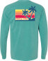 Save 50% Costa Woman's Seaside LS T-Shirt - Seafoam Green - UPF 50