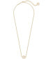 ფოტო #4 პროდუქტის Drusy Stone Pendant Necklace, 15" + 2" extender