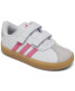 Фото #1 товара Toddler Girls VL Court 3.0 Fastening Strap Casual Sneakers from Finish Line