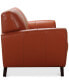 Фото #10 товара Myia 82" Tufted Back Leather Sofa, Created for Macy's