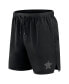 ფოტო #3 პროდუქტის Men's Black Houston Astros Front Office Woven Shorts