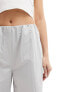 Фото #7 товара Calvin Klein Jeans soft crinkle parachute trouser in white