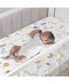 Фото #2 товара Animal Jungle Soft 100% Cotton Jersey Baby Fitted Crib Sheet