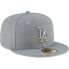 Фото #3 товара [70587741] Mens New Era MLB LA DODGERS 5950 FITTED - STORM GREY