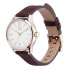 Ice-Watch - Ice Time Brown Rose-Gold - Braun Damenuhr mit Lederarmband - 013067 (Small)