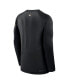 ფოტო #2 პროდუქტის Men's Black Pittsburgh Pirates Authentic Collection Game Time Raglan Performance Long Sleeve T-Shirt