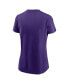 Фото #2 товара Women's Purple LSU Tigers Primetime Evergreen Logo T-Shirt