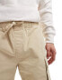 Brave Soul cotton ripstop cargo shorts in stone