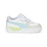 Фото #1 товара Puma Cali Dream Pastel Platform Toddler Girls White Sneakers Casual Shoes 38854