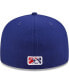 Фото #5 товара Men's Royal Amarillo Sod Poodles Authentic Collection 59FIFTY Fitted Hat