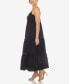ფოტო #3 პროდუქტის Women's Scoop Neck Tiered Maxi Dress