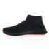 French Connection Albert FC7090H Mens Black Canvas Lifestyle Sneakers Shoes 10.5