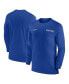 Фото #1 товара Men's Kentucky Wildcats 2024 Sideline Coach UV Performance Long Sleeve T-Shirt