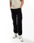 Фото #5 товара Hollister cotton nylon loose fit parachute cargo joggers in black