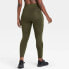 Фото #3 товара Women's Sculpt Motto Leggings 27" - All in Motion Olive Green Large L Stretch