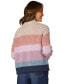 Фото #5 товара Petite Colorblocked Dropped-Shoulder Sweater