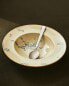 Фото #8 товара Floral stoneware pasta plate