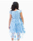 ფოტო #3 პროდუქტის Toddler Girls Floral Soutache Hi-Low Social Dress