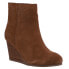 Фото #2 товара Diba True Now Wow Wedge Booties Womens Brown Casual Boots 75237-918