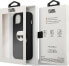 Karl Lagerfeld Karl Lagerfeld KLHCP13SPKMK iPhone 13 mini 5,4" czarny/black hardcase Leather Ikonik Karl`s Head Metal