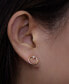 ფოტო #2 პროდუქტის Jac+Jo by Anzie Diamond Accent (1/20 ct. t.w.) Circle Stud Earrings in 14k Yellow Gold