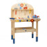 Фото #1 товара EUREKAKIDS Wooden workbench with 45 accessories