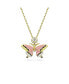 ფოტო #1 პროდუქტის Crystal Butterfly Idyllia Pendant Necklace