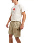 Фото #1 товара Jack & Jones ripstop cargo shorts in beige