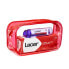 Фото #1 товара Lacer Travel Toilet Bag Дорожный набор для ухода за полостью рта: зубная паста зубная + щетка + жидкость для полоскания рта + косметичка