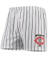 ფოტო #1 პროდუქტის Men's White Minnesota Twins Vigor Boxer Shorts