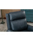 Фото #5 товара Wide Genuine Leather Manual Ergonomic Recliner(Leather material)