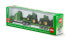 Фото #2 товара Игрушечный транспорт Siku Тягач с низкорамным прицепом и тракторами John Deere, зелёный, серый, 1:87, 260 мм, 48 мм, 75 мм