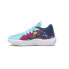 Фото #3 товара Puma Court Rider Chaos Fresh Basketball Mens Blue Sneakers Athletic Shoes 37913