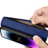 Фото #11 товара Чехол для смартфона ICARER iPhone 14 Pro Max 2w1 кожаный с карманом Anti-RFID синий