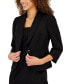 ფოტო #6 პროდუქტის Women's Shawl-Collar Jacket & Sheath Dress Suit