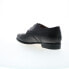 Фото #6 товара Dino Monti Alpha Mens Black Wide Oxfords & Lace Ups Wingtip & Brogue Shoes 11