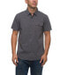 ფოტო #1 პროდუქტის Men's Winfred Short Sleeve Poplin Shirt