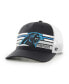 Men's Black Carolina Panthers Altitude II MVP Trucker Adjustable Snapback Hat